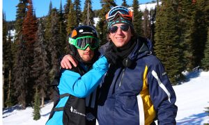 An image of Matt Robinson with Pim Berkhout