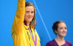 A close-up image of Ellie Cole