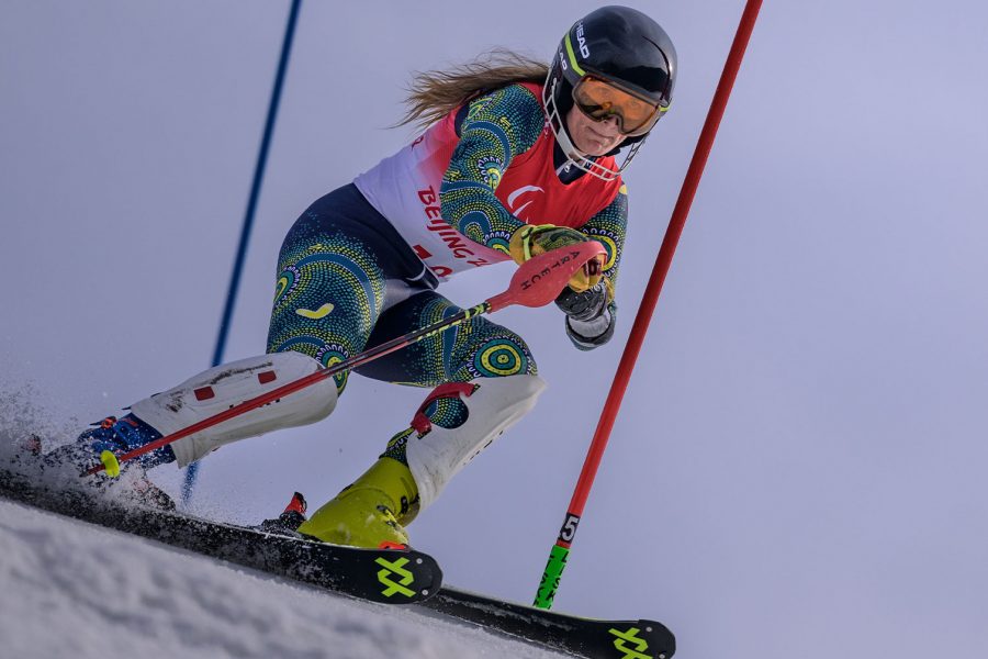 Para-alpine skiing