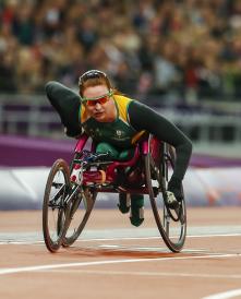 Angie Ballard smashes 400m world record - Paralympics Australia