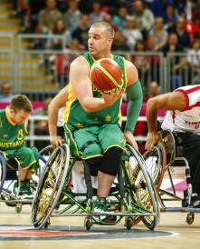 Brad Ness AUS Basketball AUSvTUR