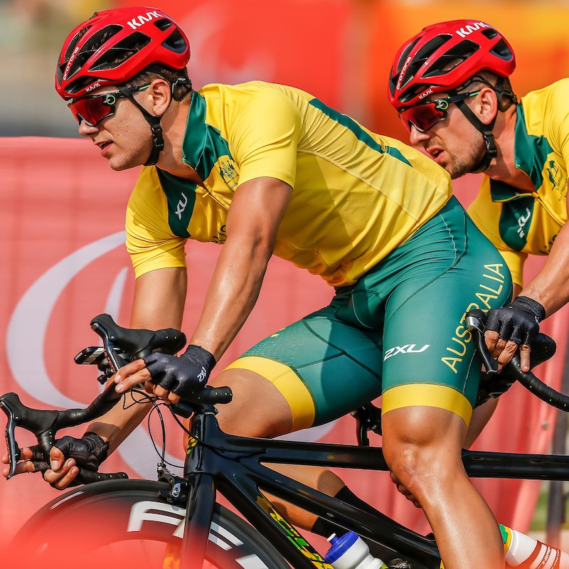 Male Para-Cycling Pilot and Para-athlete