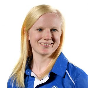 Portrait of Australian paralympian Jenny Blow