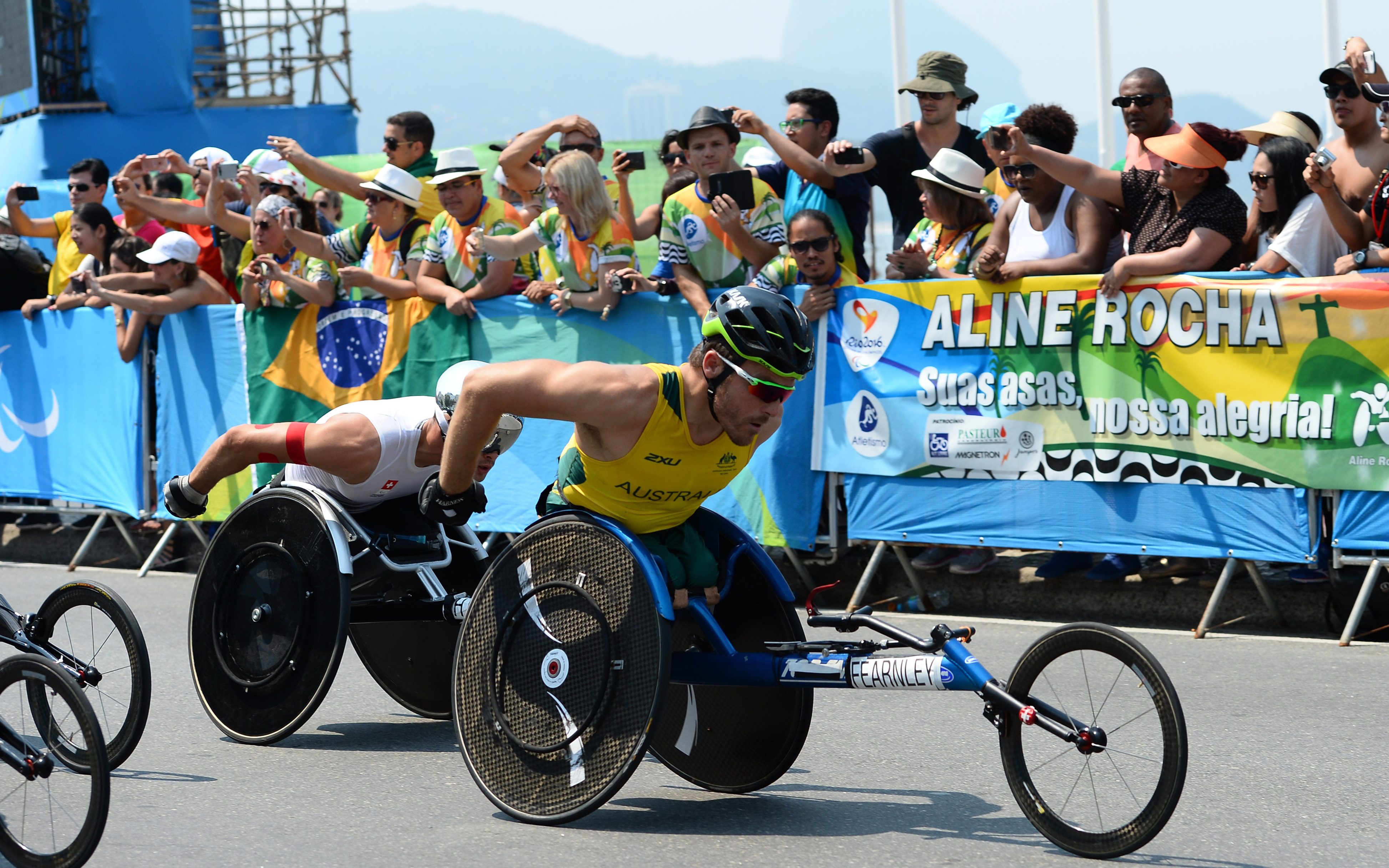 Fearnley bows out with Paralympic silver