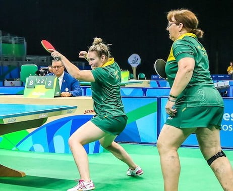 Table tennis team falls short of bronze