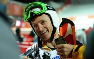 A close-up image of Mitchell Gourley