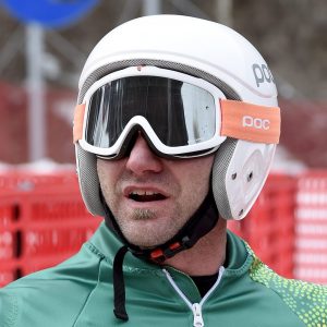Image of Australian Paralympian Mark Soyer in ski helmet and gloves