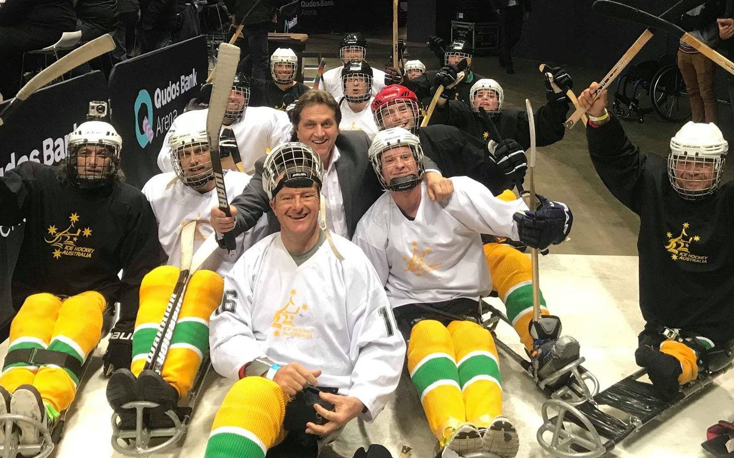 Para-ice hockey stars put on a show in Sydney
