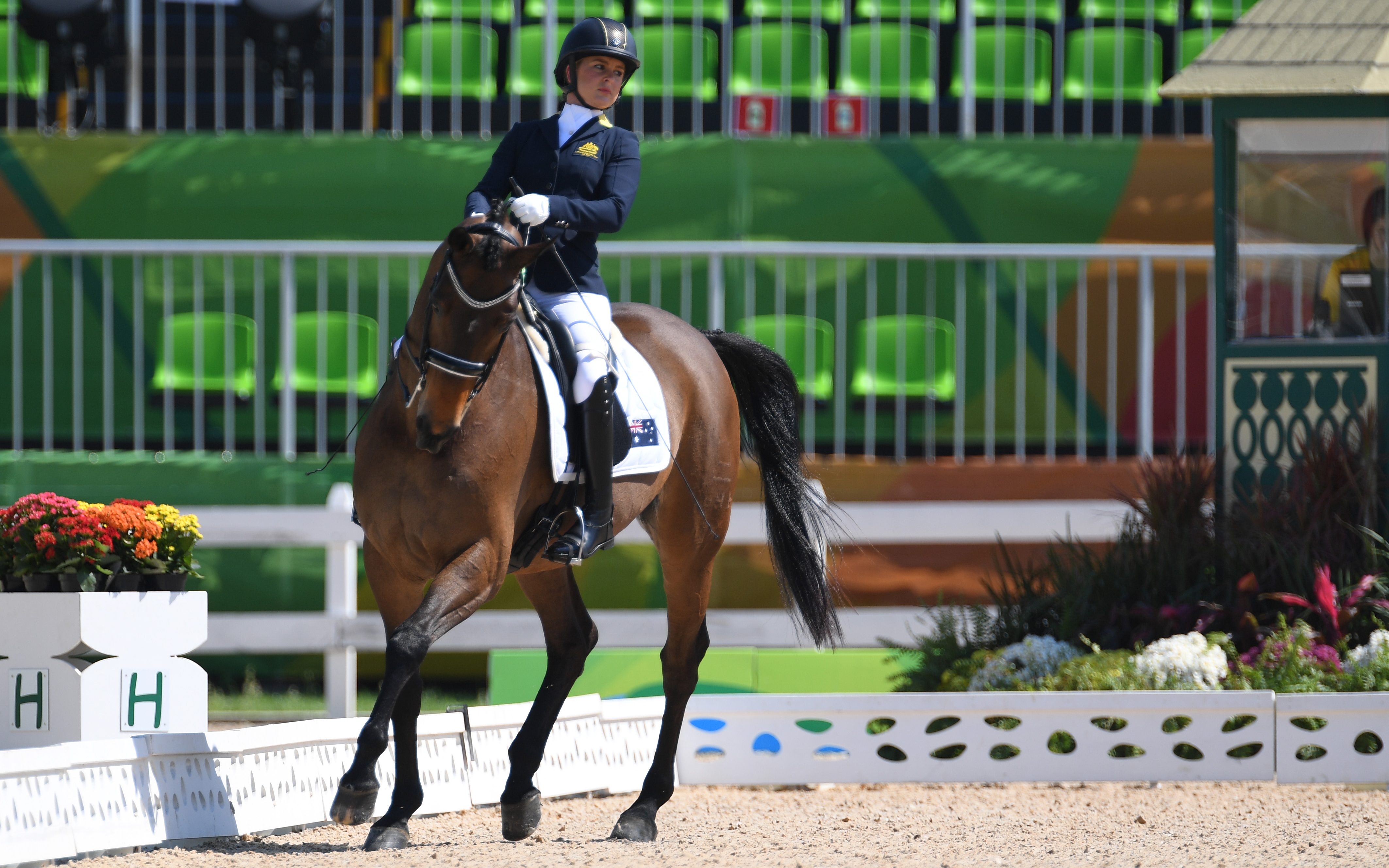 Booth places fourth at WEG