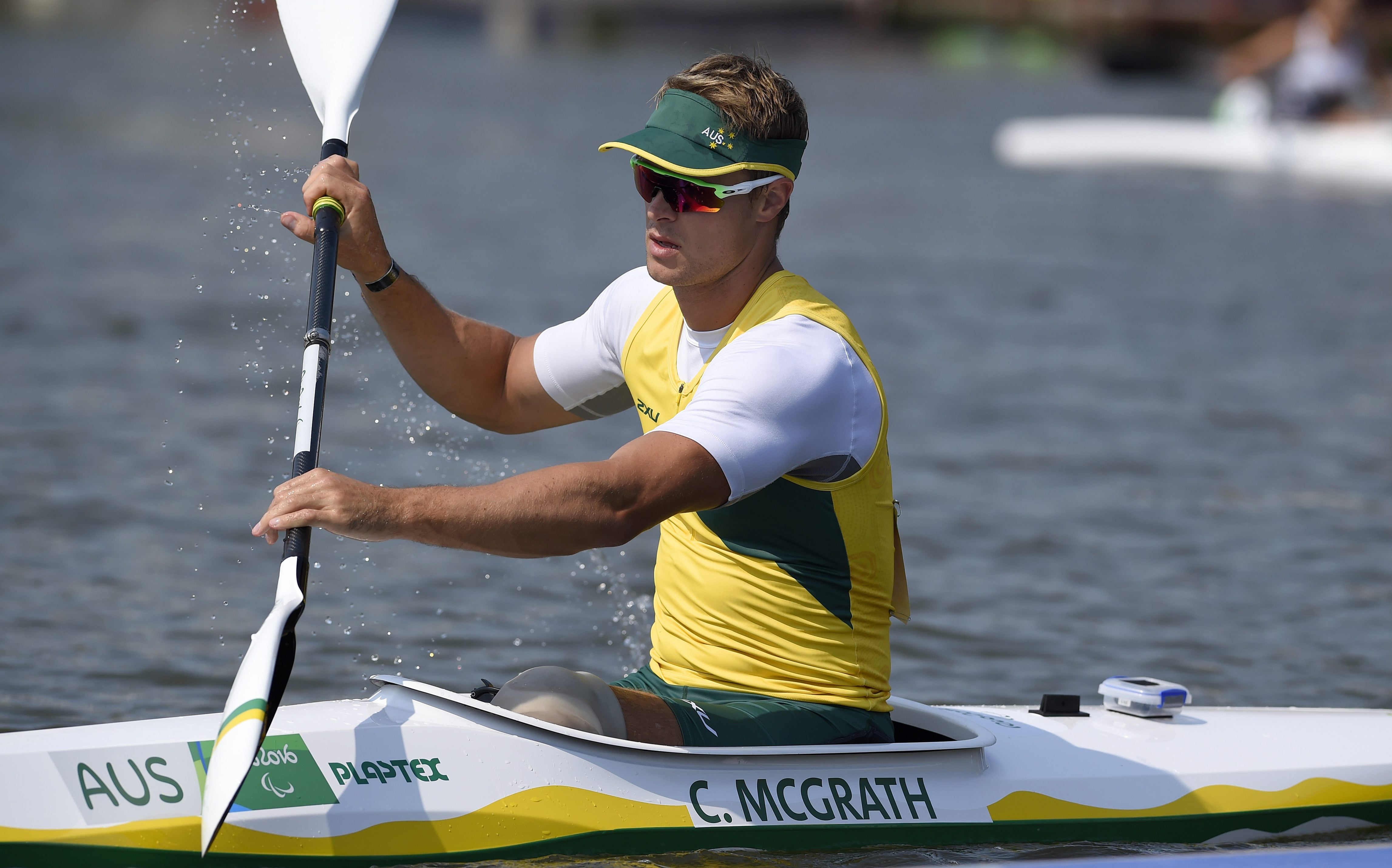 Flatwater champion McGrath tests himself against rapids