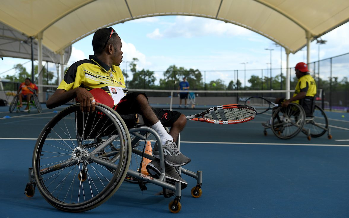 Wheelchair tennis aces lend helping hand to Timor Leste
