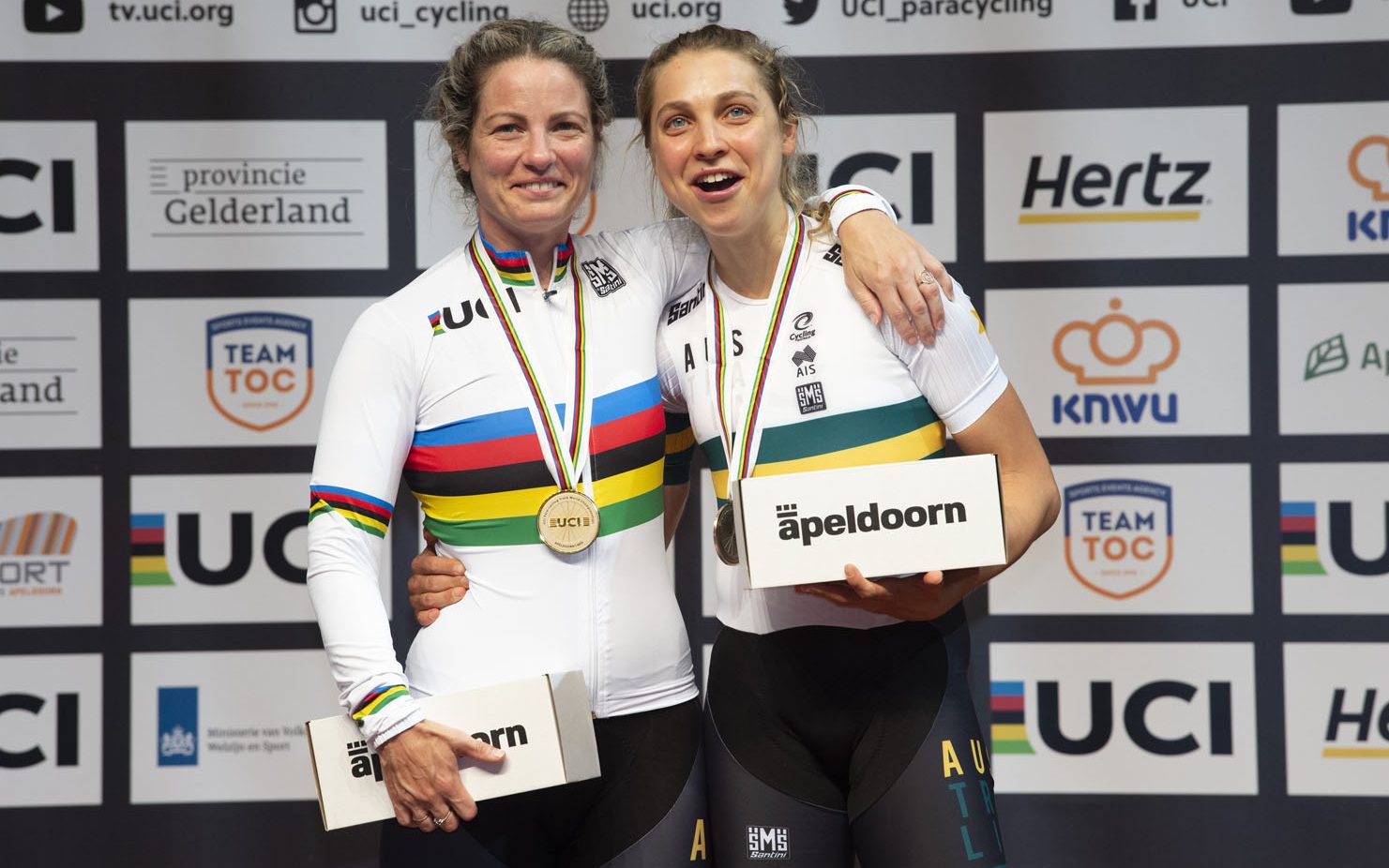 Rainbows shine on Brisbane for Track Nationals