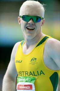 A close-up image of Chad Perris