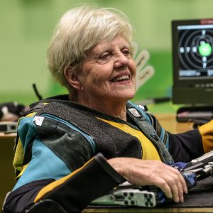 A close-up image of Libby Kosmala