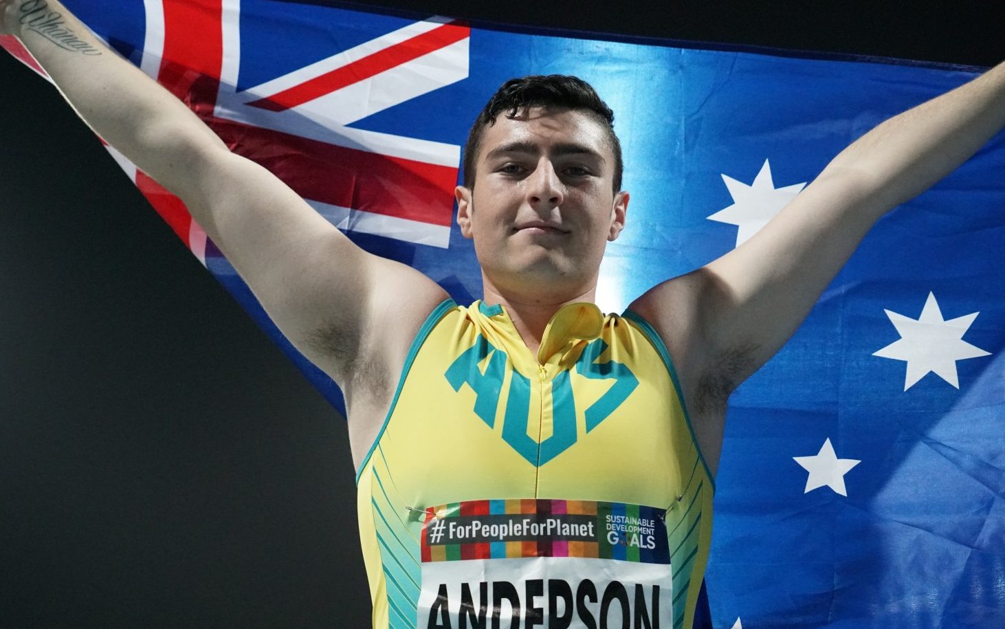 Anderson crowned world champion with record-breaking throw