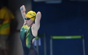 An image of Emily Beecroft in her swimming gear