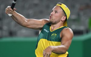 Image of Dylan Alcott in action