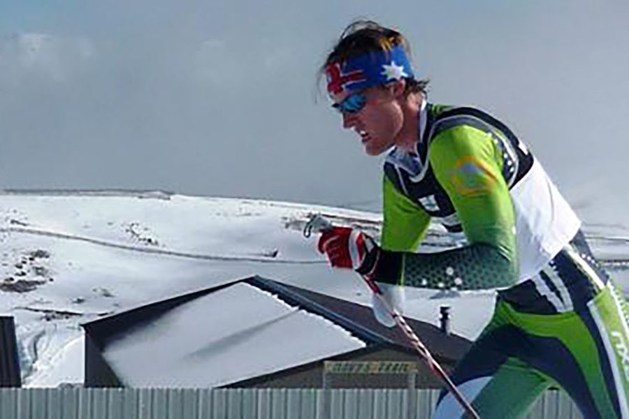 Para-cross country skiing