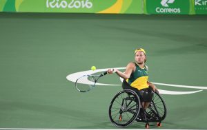 Australian Wheelchair tennis player Dylan Alcott