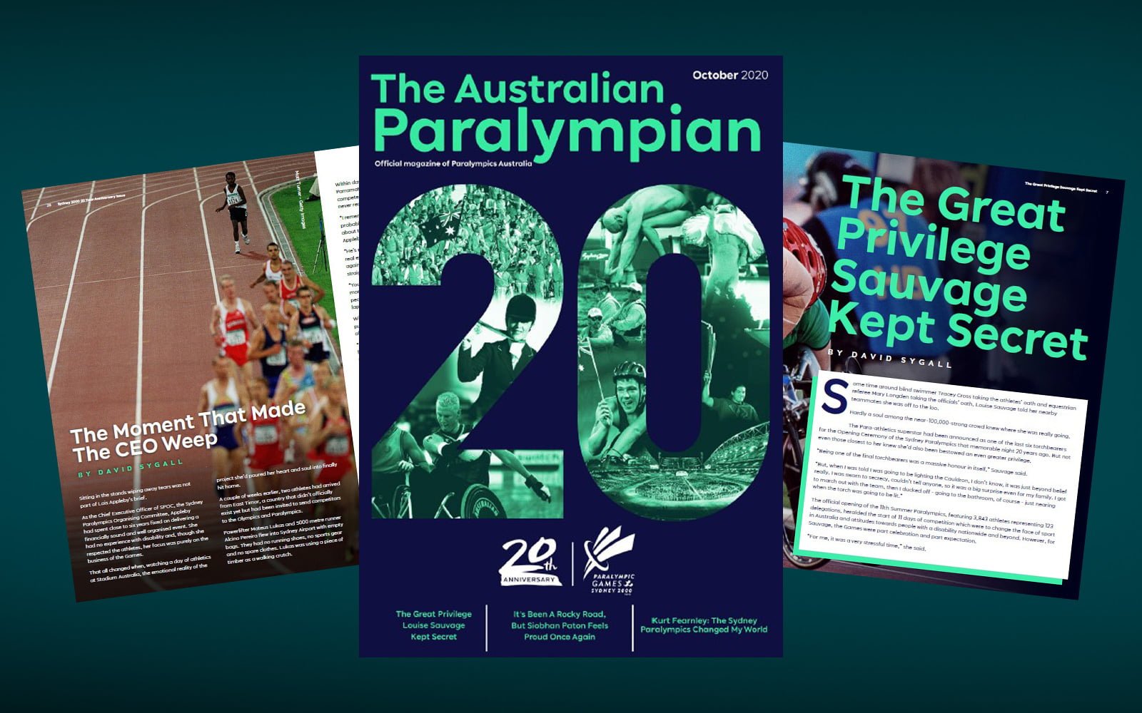 Medals, Memories, Emotions: The Sydney Paralympics 20 Years On