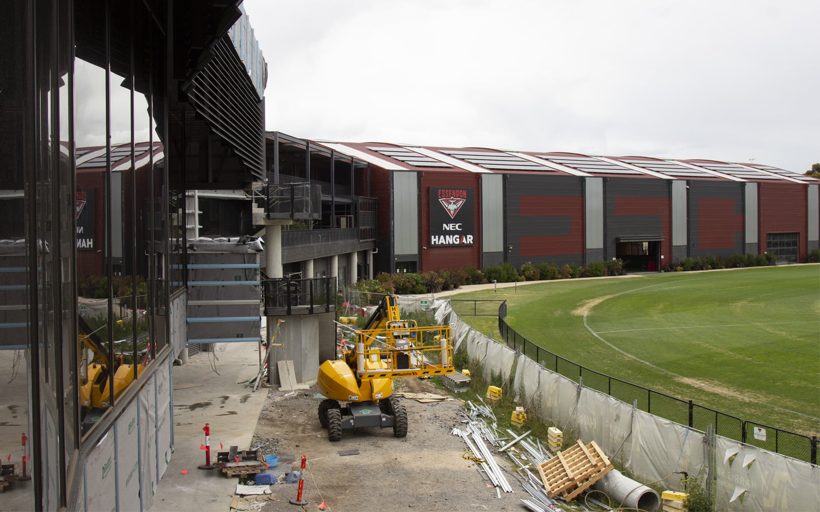 NEC Hangar expansion: A facility for all