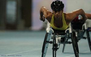 Australian wheelchair racer Madison de Rozario