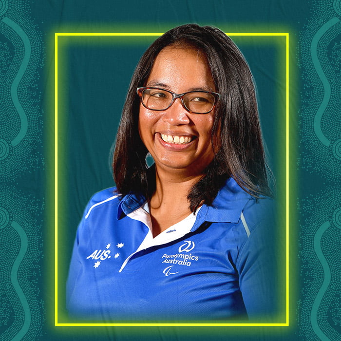 Australian Paralympian Imalia Oktrininda