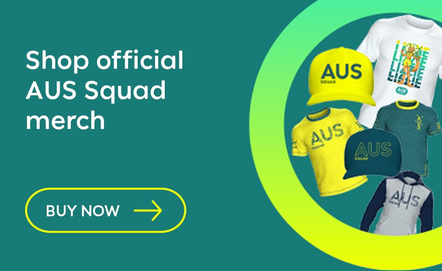Shop official AUS Squad merch