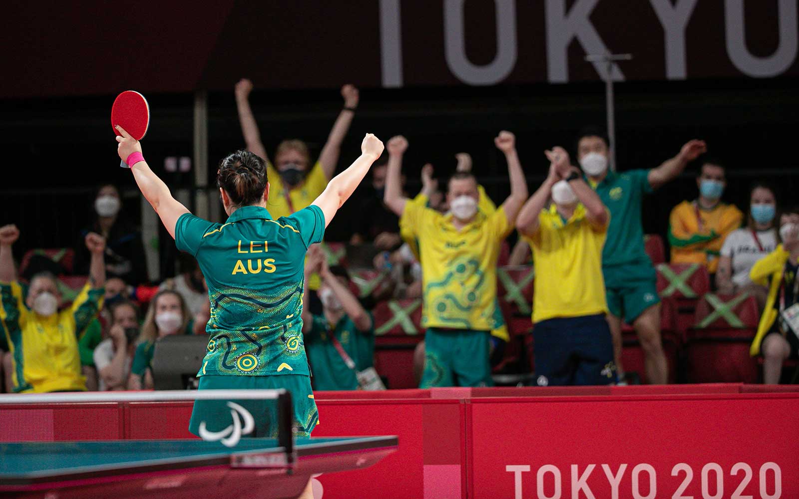 Lei And Yang Make Para-Table Tennis History