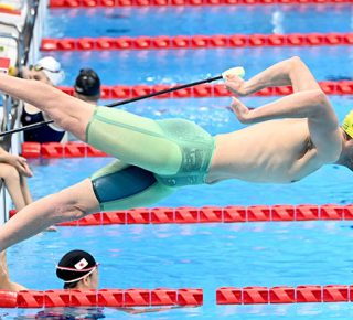 Swimming Day 8: Cochrane Kicks Off Tokyo Campaign