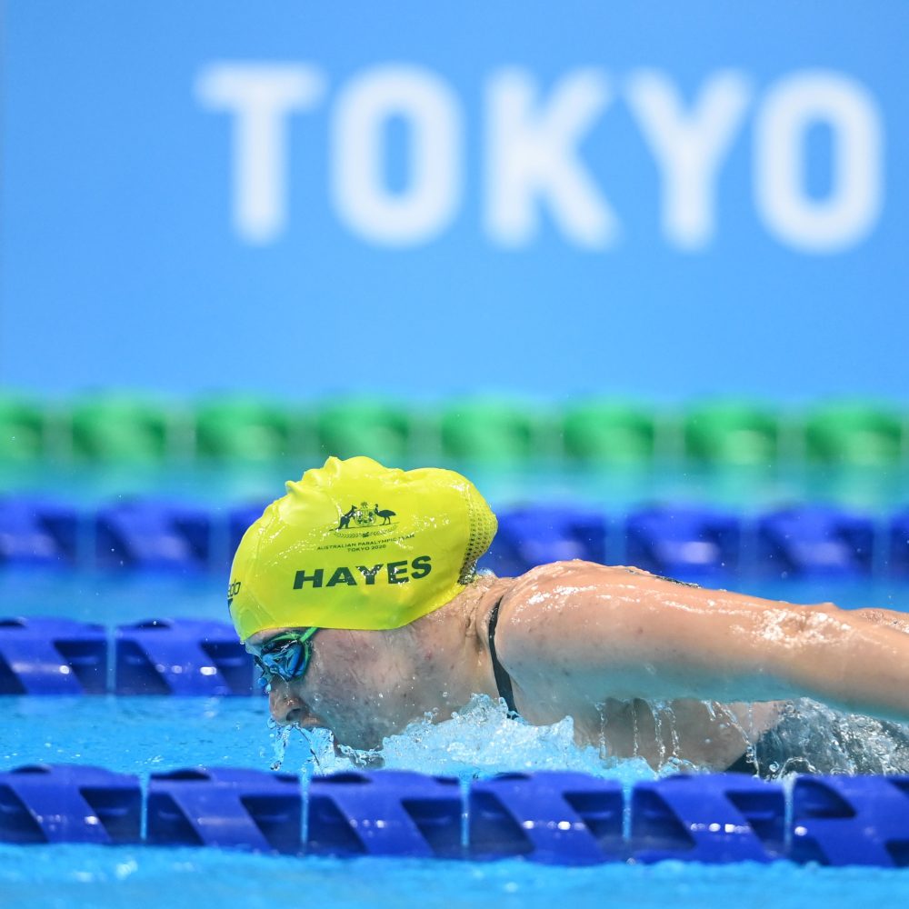 Female Para-Swimmer Kirralee Hayes
