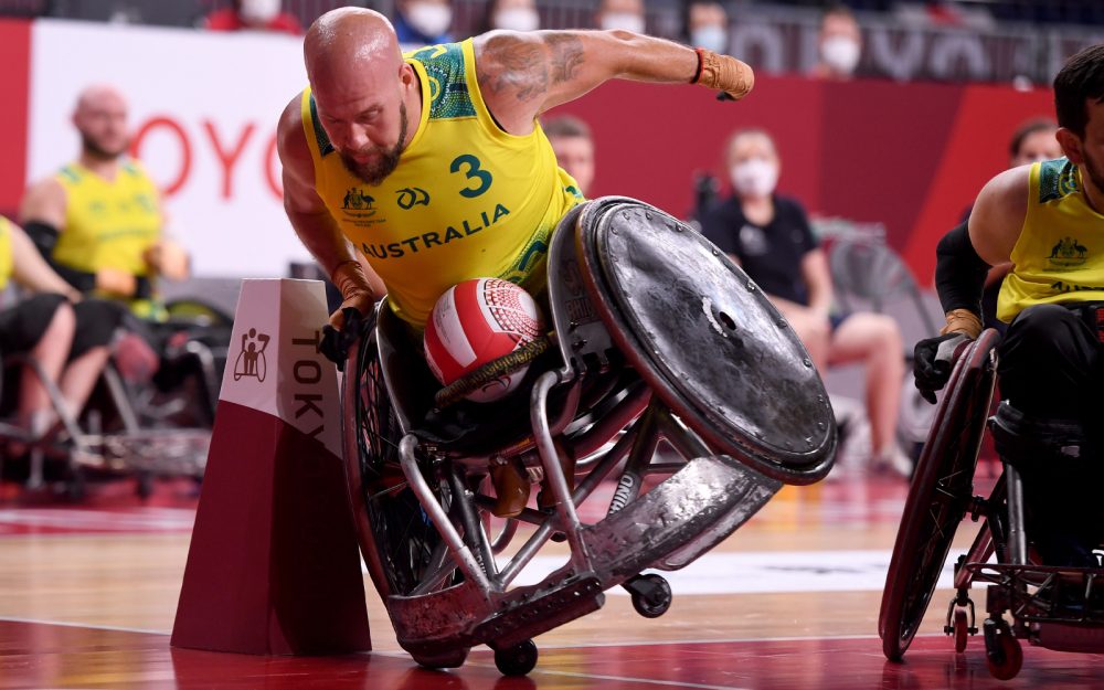 Australian wheelchair rugby player Ryley Batt