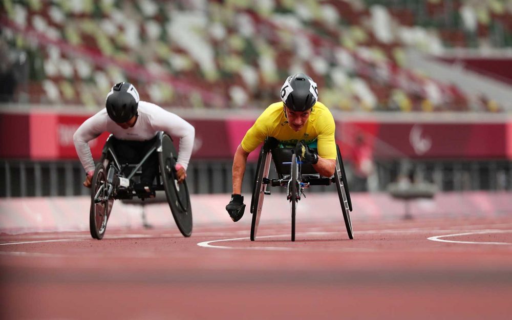 Australian wheelchair racer Eliza Ault-Connell