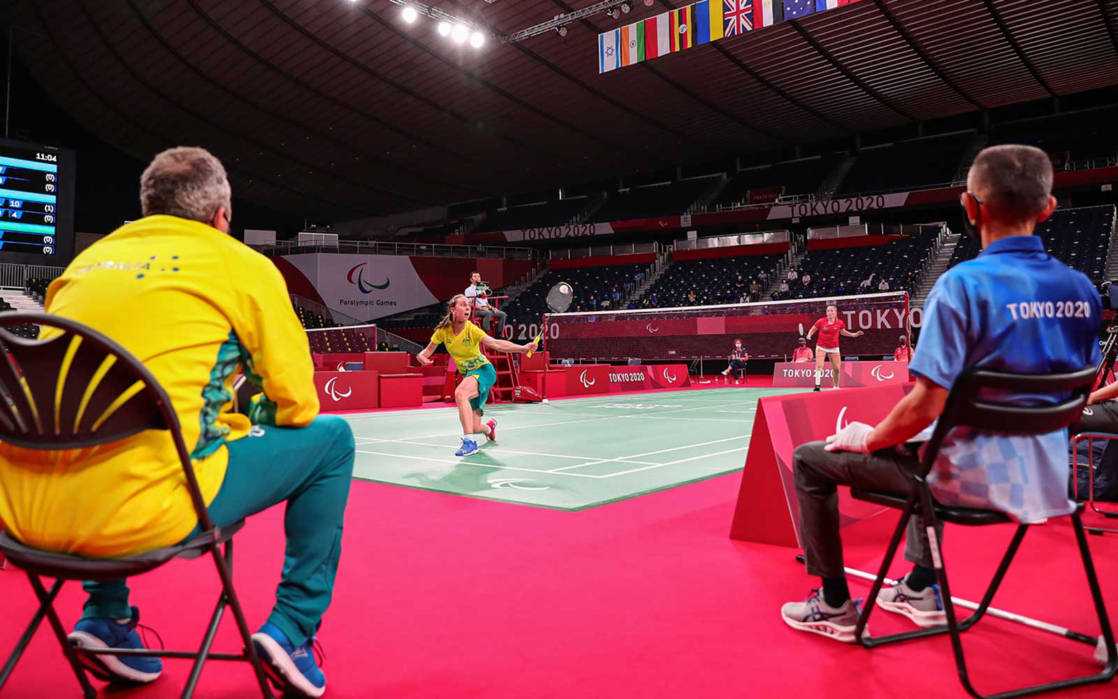 Tough Day At Inaugural Paralympic Badminton Event