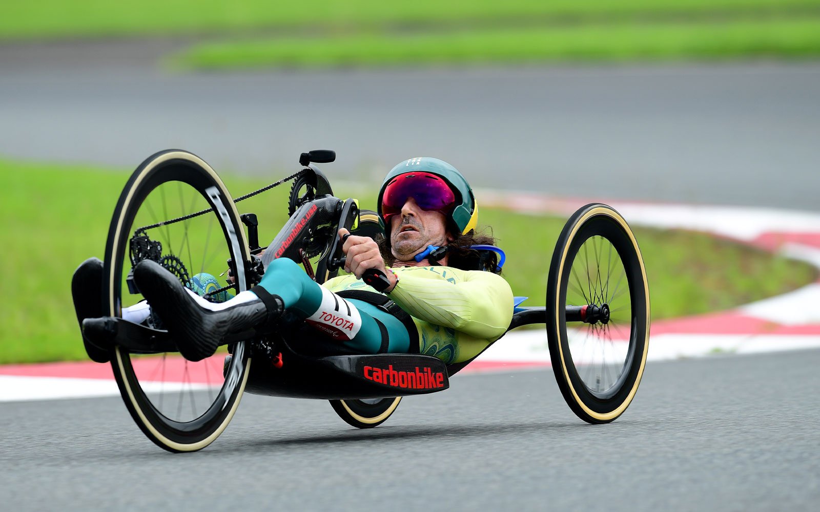 Tough day at the office for our Handcyclists