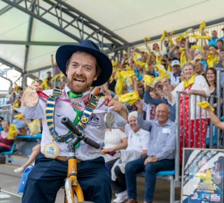 ‘Scooter’ Celebrates Cairns Homecoming With Legendary Guest