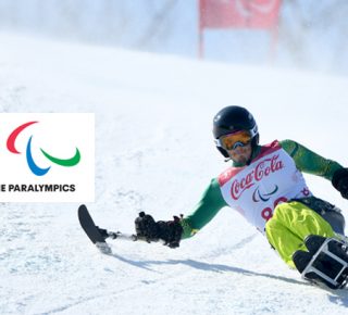 Australian Paralympian Sam Tait competing at PyeongChang 2018