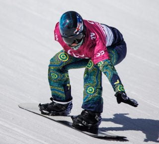Australian Para-snowboarder Ben Tudhope