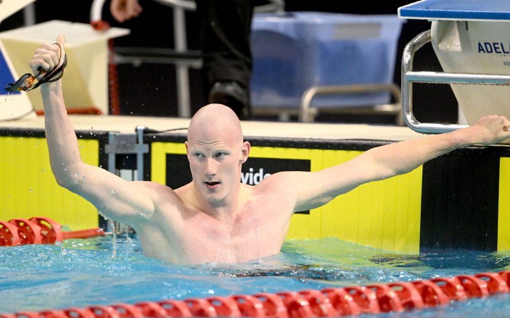 Australian Paralympic swimmer Rowan Crothers