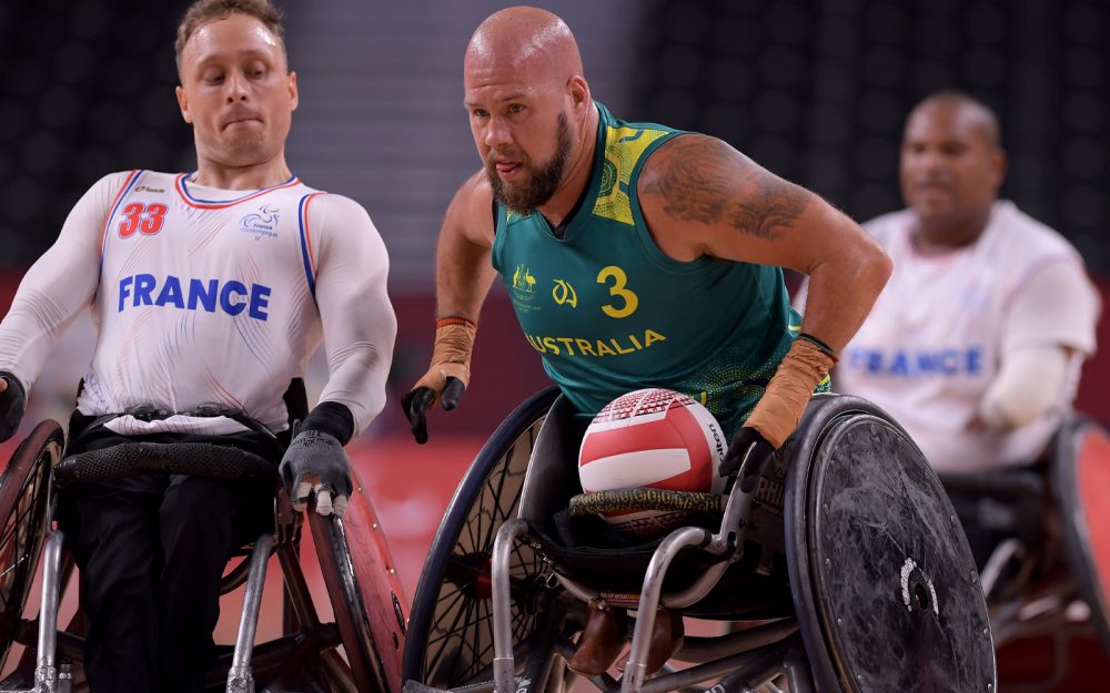 Australian wheelchair rugby player Ryley Batt