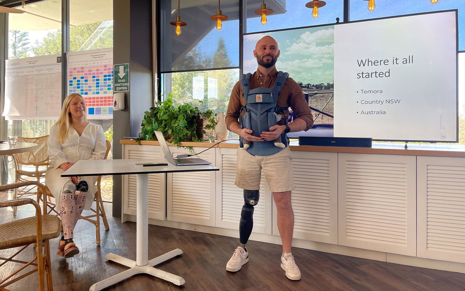 Golden Couple Celebrate Father’s Day With ‘Adrenaline Junkie’ Baby