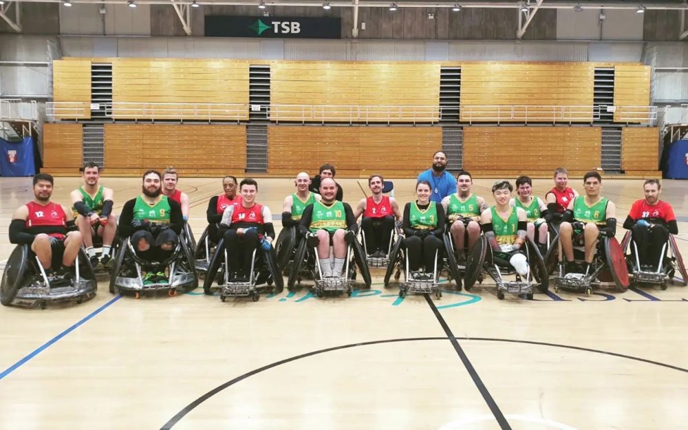 The Australian Wheelchair rugby Development Squad