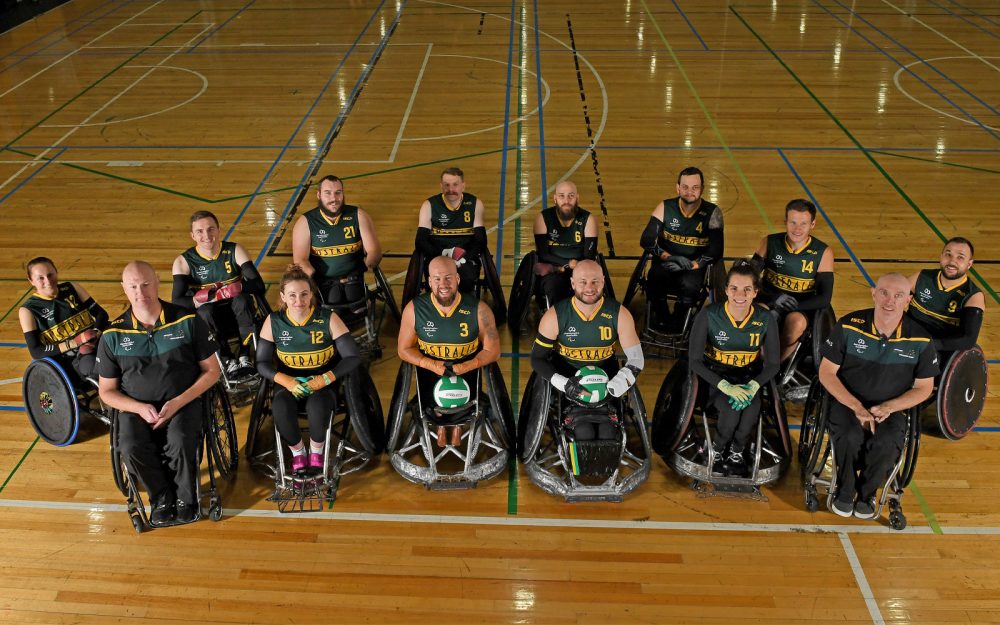 Australian Steelers Wheelchair Rugby Team