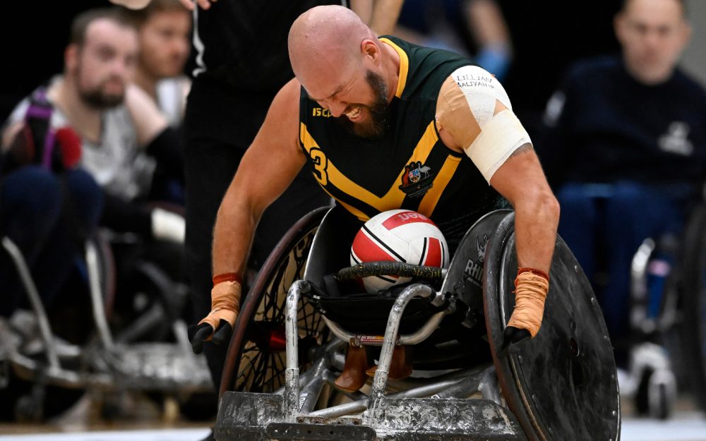 Australian wheelchair rugby player Ryley Batt
