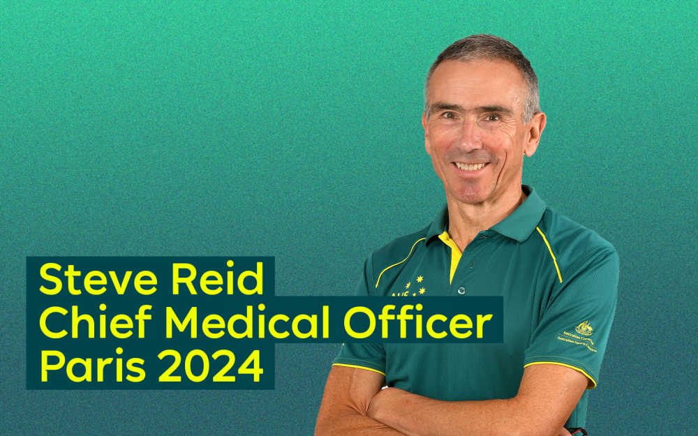 Steve Reid, the Australian Paralympic Team Chief Medical Officer for Paris 2024.