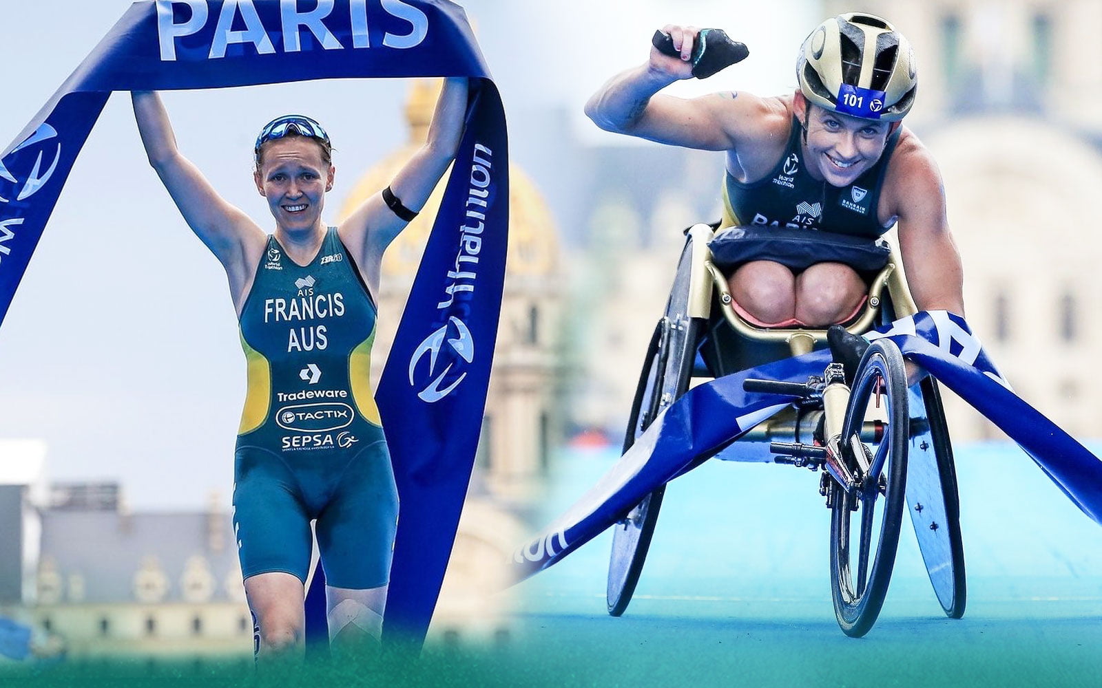 Francis And Parker Prevail In Paris Test Event ‘Duathlon’