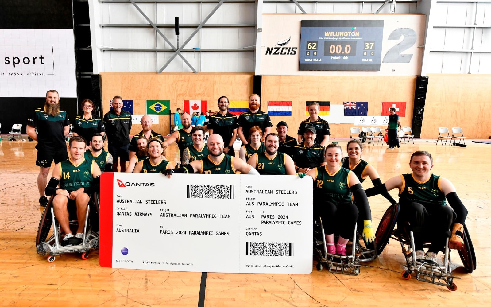 QUALIFIED: Australian Steelers Claim Paris 2024 Boarding Pass