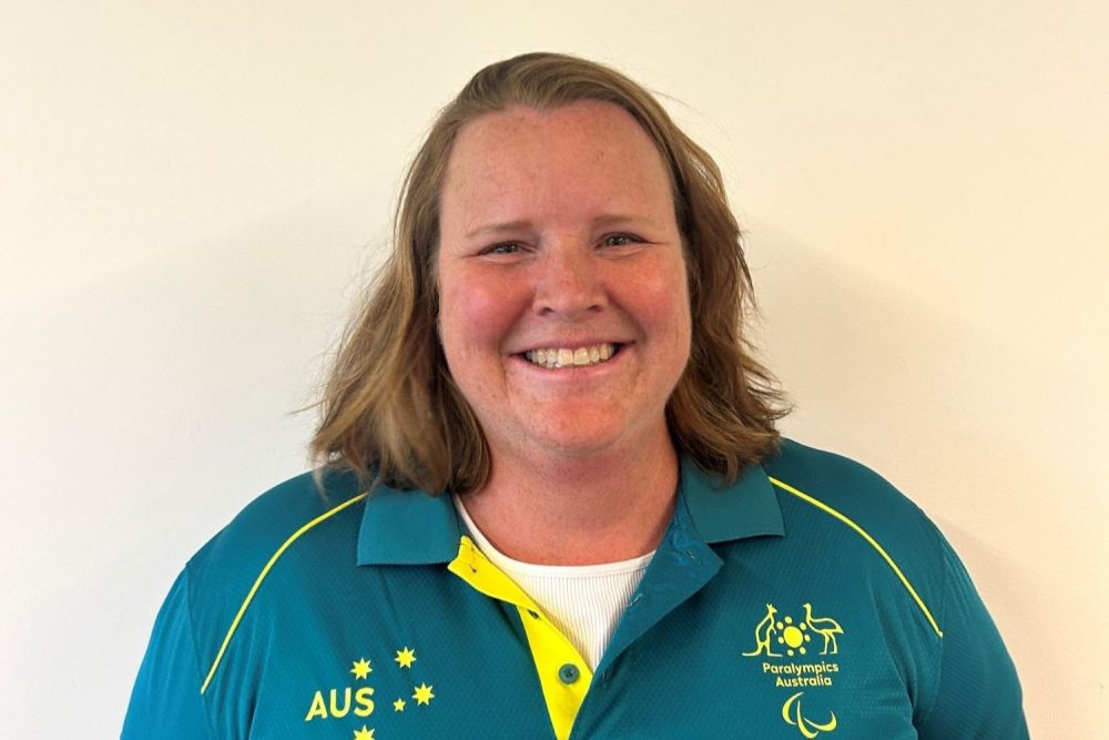 New Para Uplift Recruitment Lead Jenn Brown smiles at the camera.
