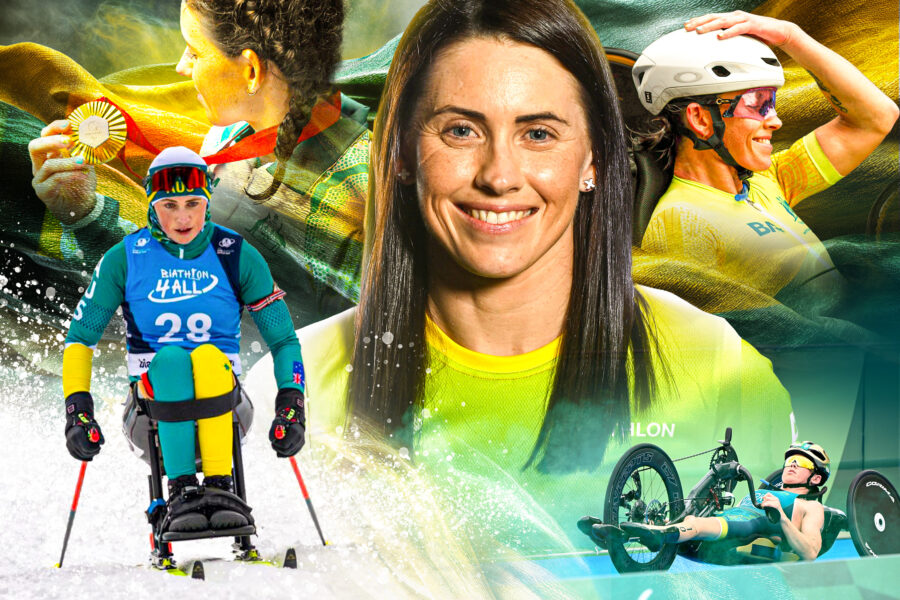 Lauren Parker montage of summer and winter sports.